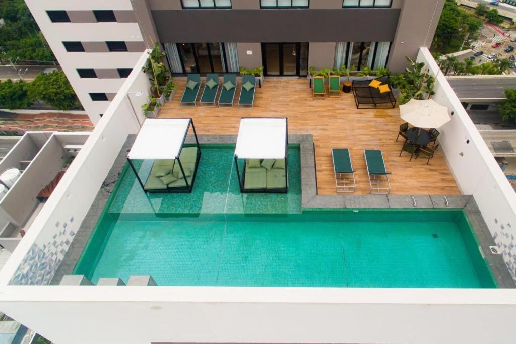 Full Rooftop With Pool And Gym, Yoga And Cinema Apartamento *