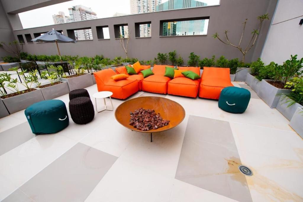 Apartment Full Rooftop With Pool And Gym, Yoga And Cinema Sao Paulo