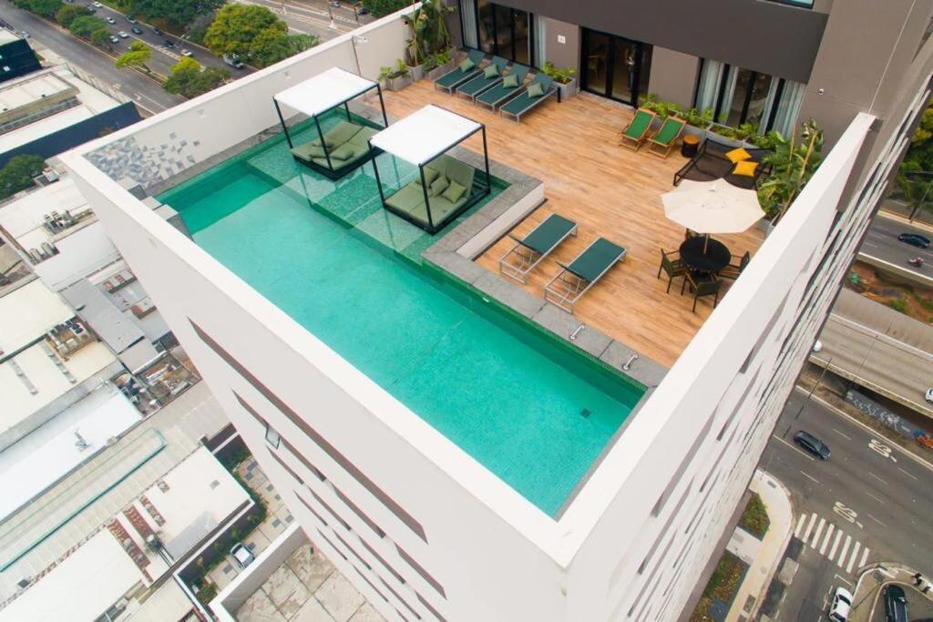 Full Rooftop With Pool And Gym, Yoga And Cinema Apartment Sao Paulo