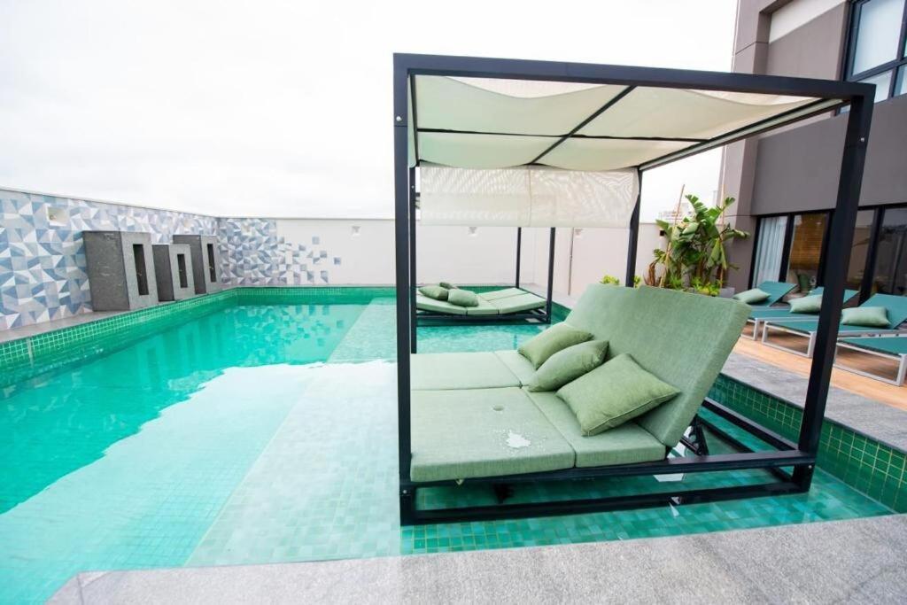 Full Rooftop With Pool And Gym, Yoga And Cinema Sao Paulo